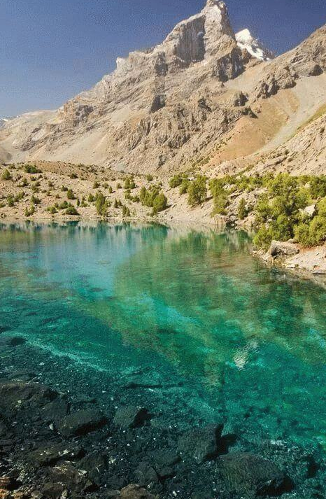 Burning Mountain / Tajikistan