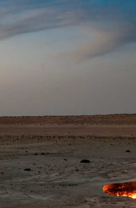 Gas Craters in Turkmenistan